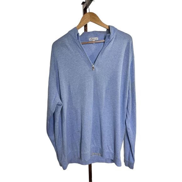 Peter Millar Other - Pater millar light blue 1/4 zip pullover size XXL